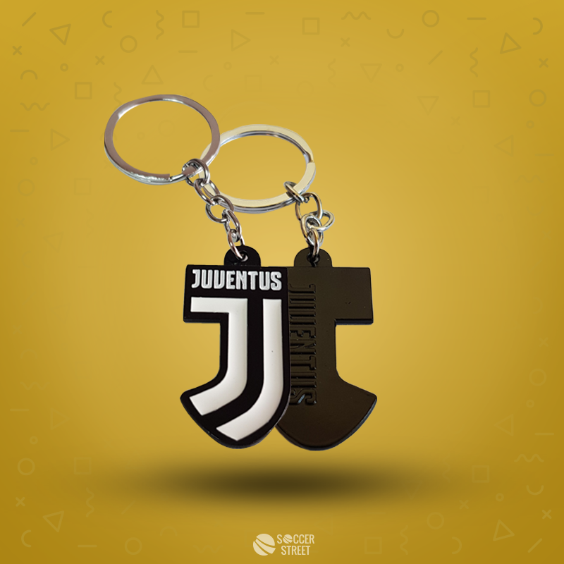 Juventus Double Sided Metal Keyring