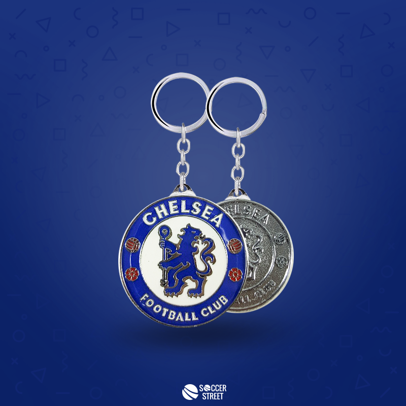 Chelsea FC Double Sided Metal Keyring