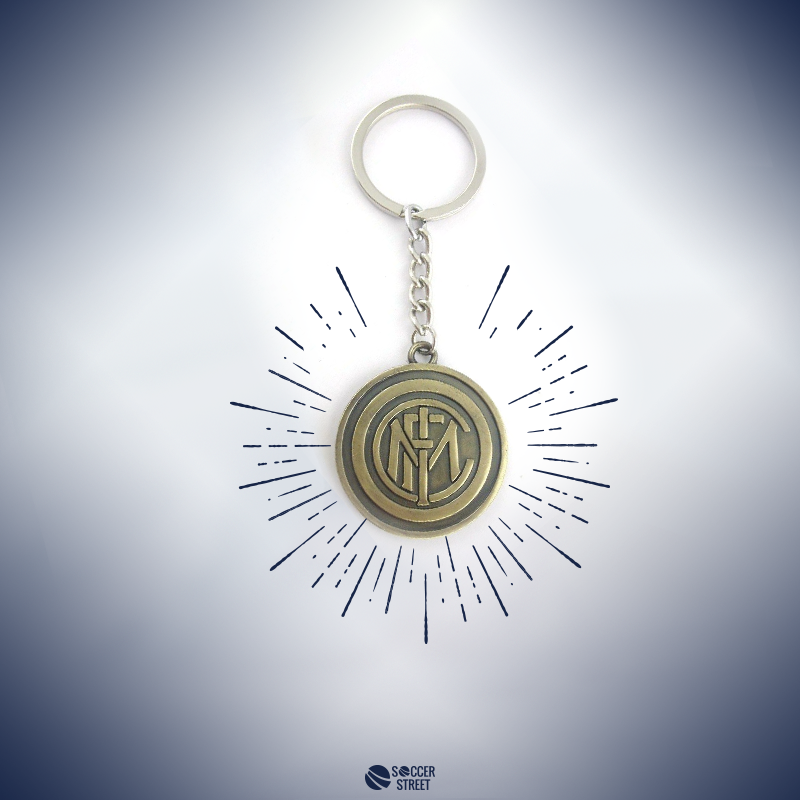 Inter Milan Metal Bronze Keyring