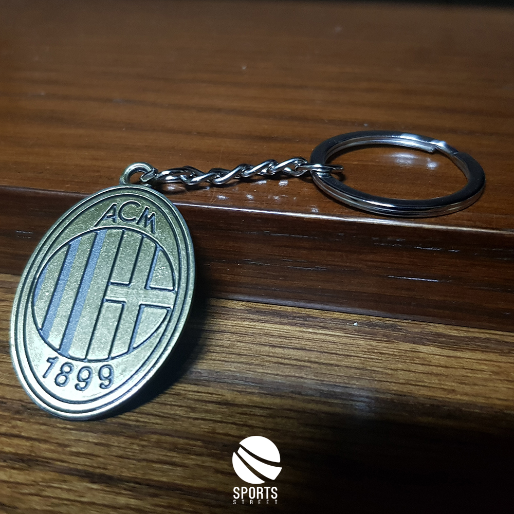 AC Milan Metal Bronze Keyring