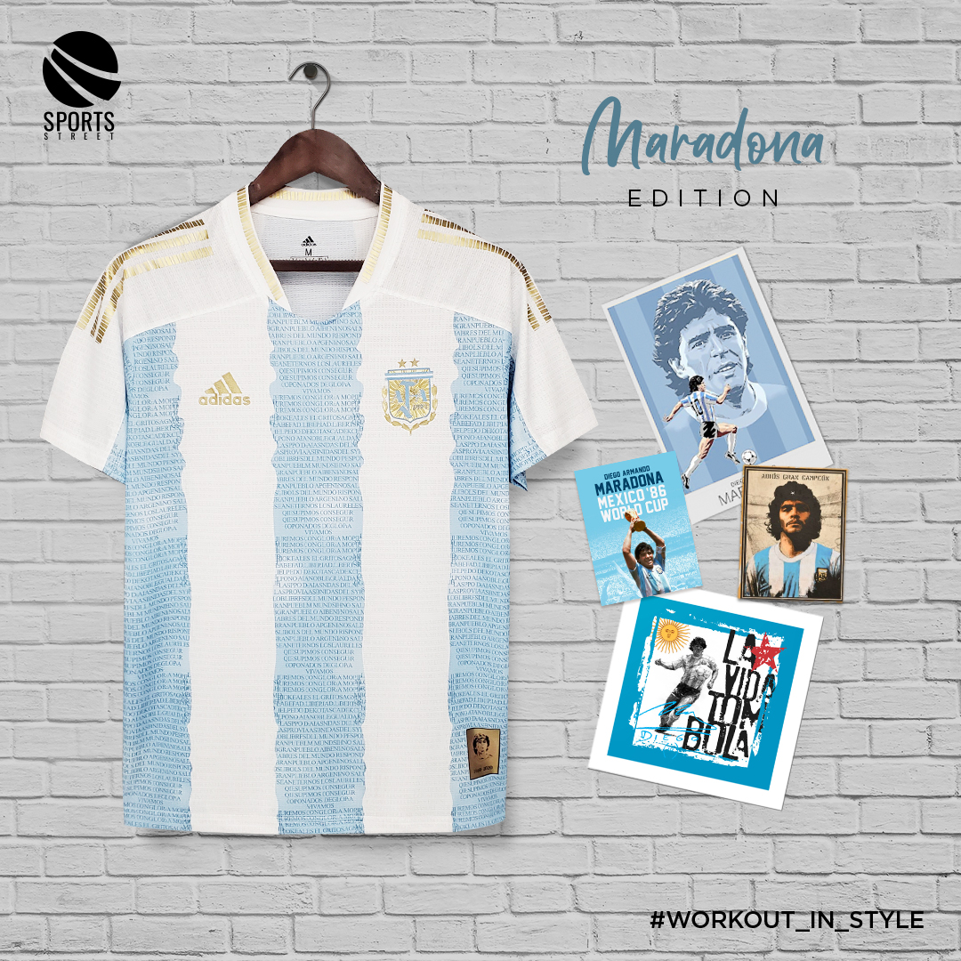 Argentina Concept Diego Soccer Jersey 21-22