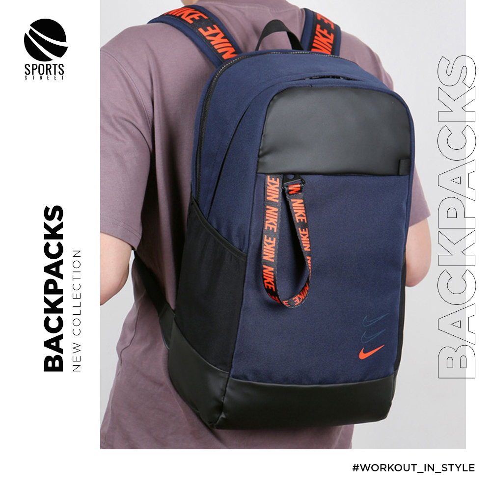 Nike 5830 Navy/Orange Backpack