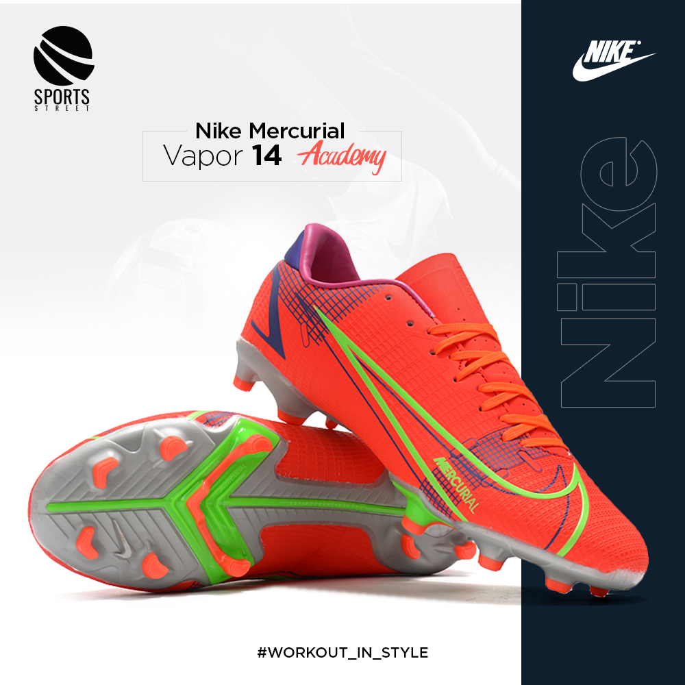 Nike Mercurial Vapor 14 Academy FG Peach Red
