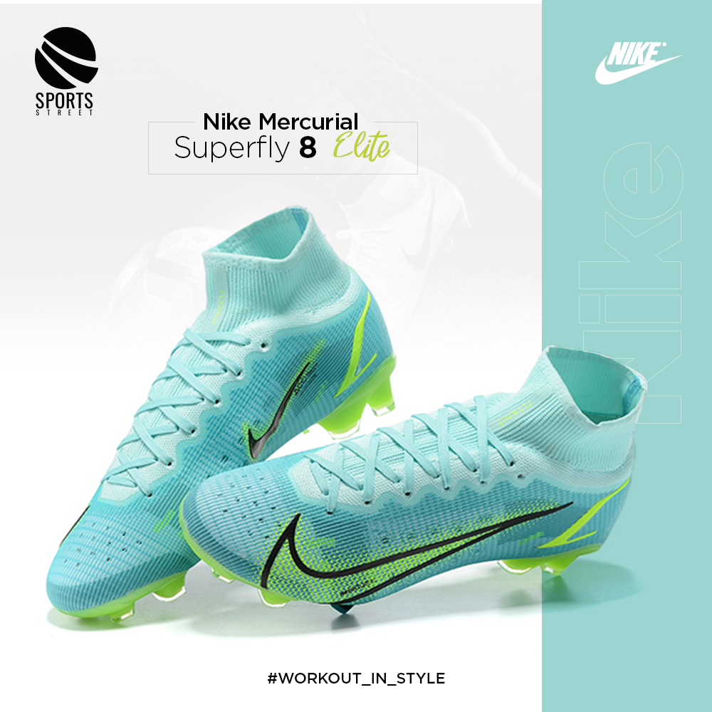 Nike Mercurial Superfly 8 Elite FG Green