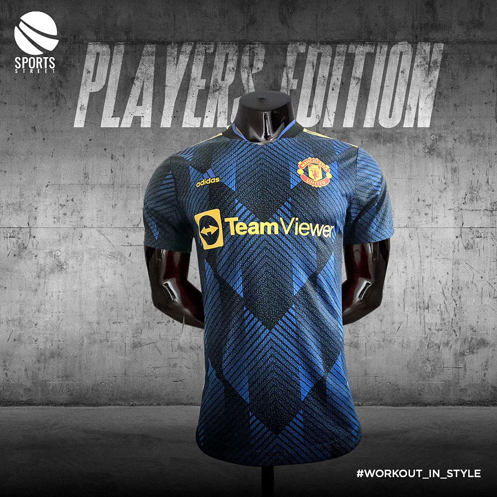 Manchester United Third Players Edition Soccer Jersey 21-22