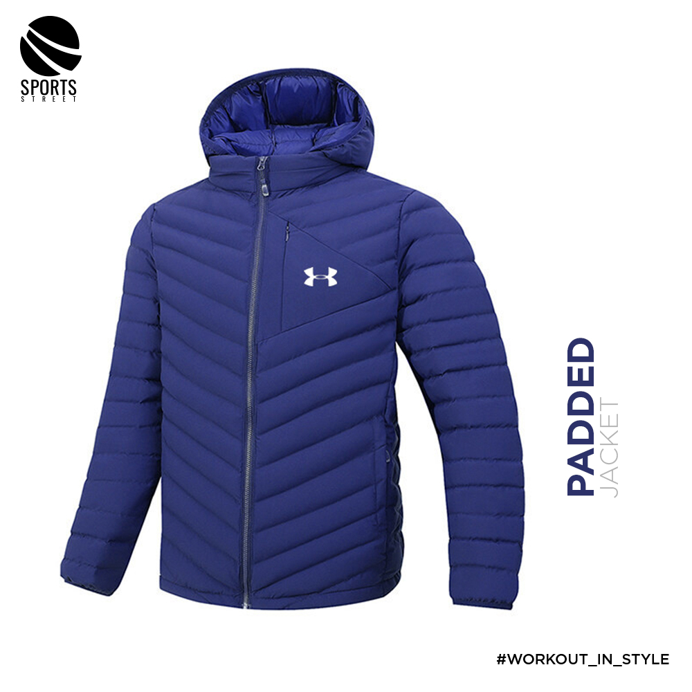 UA OW Elite 8807 Blue Padded Jacket