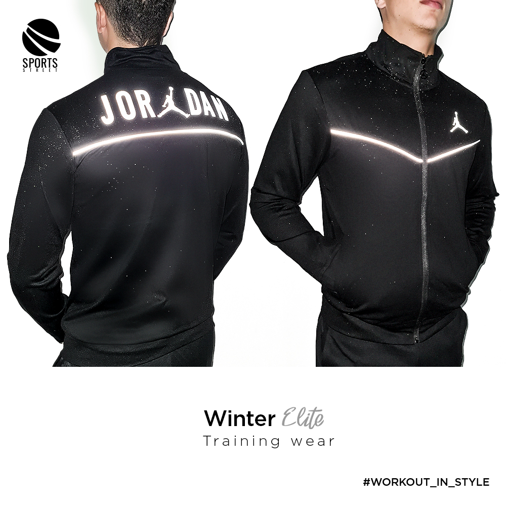 Air Jordan OW 9313 Black/Reflective Jacket