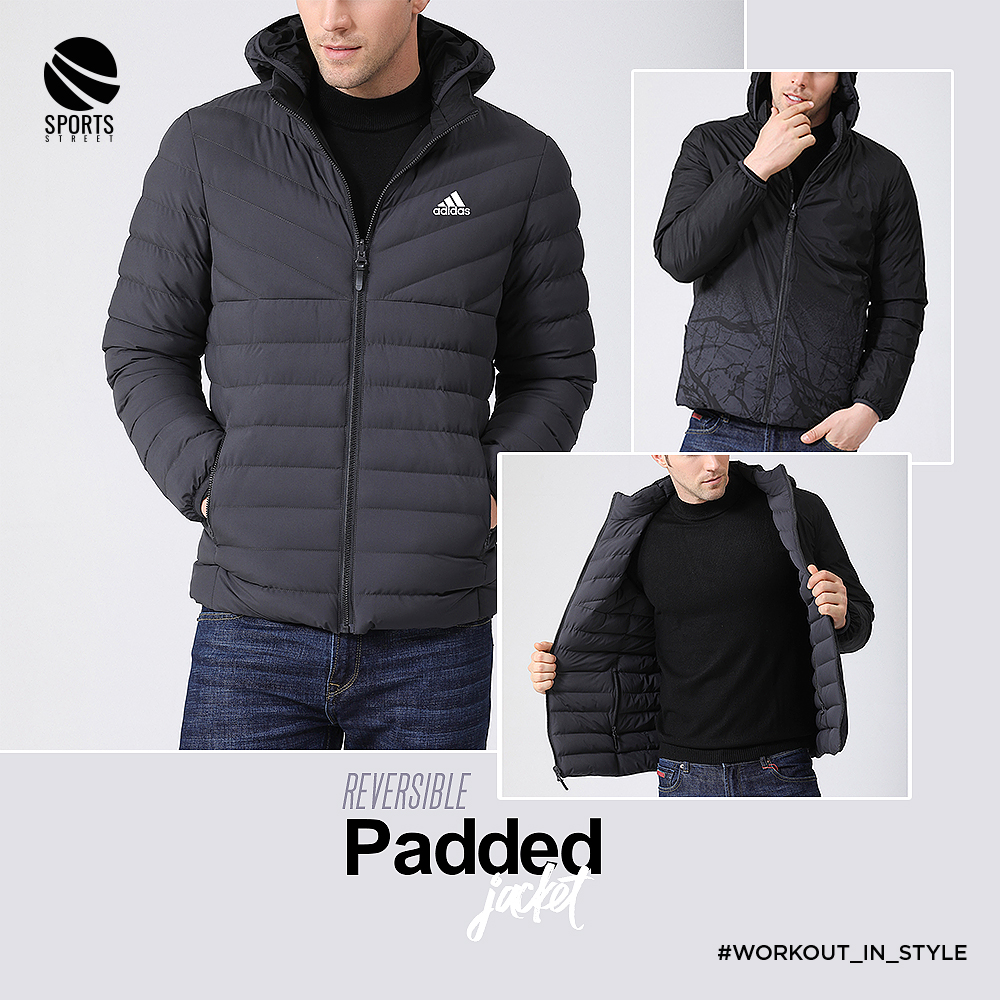 Adidas OW 3116 Elite Grey Padded Jacket