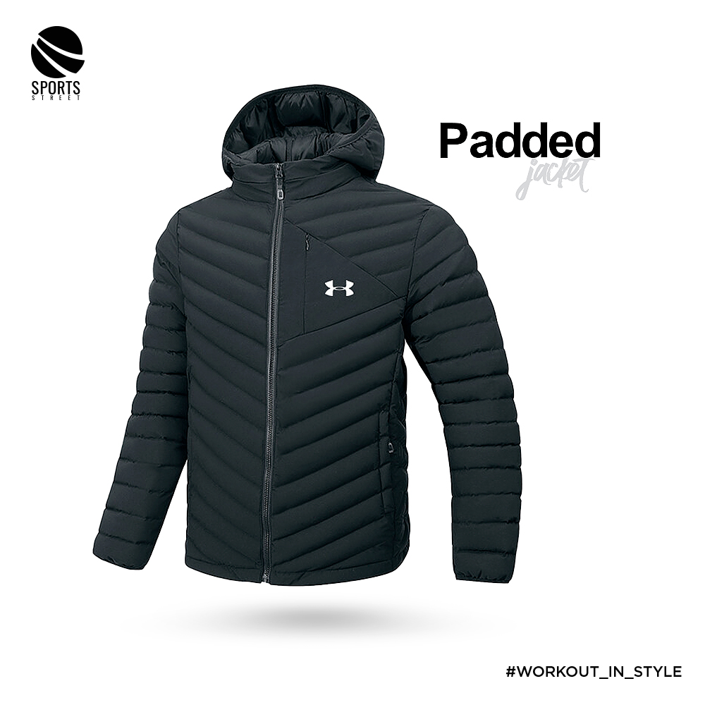 UA OW Elite 8807 Black Padded Jacket