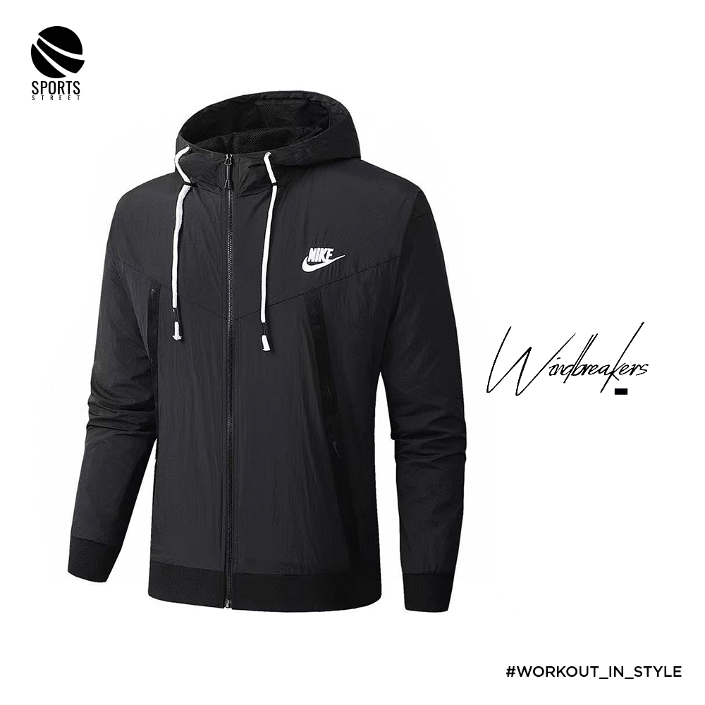 Nike OW 4514 Basic Black Windbreaker