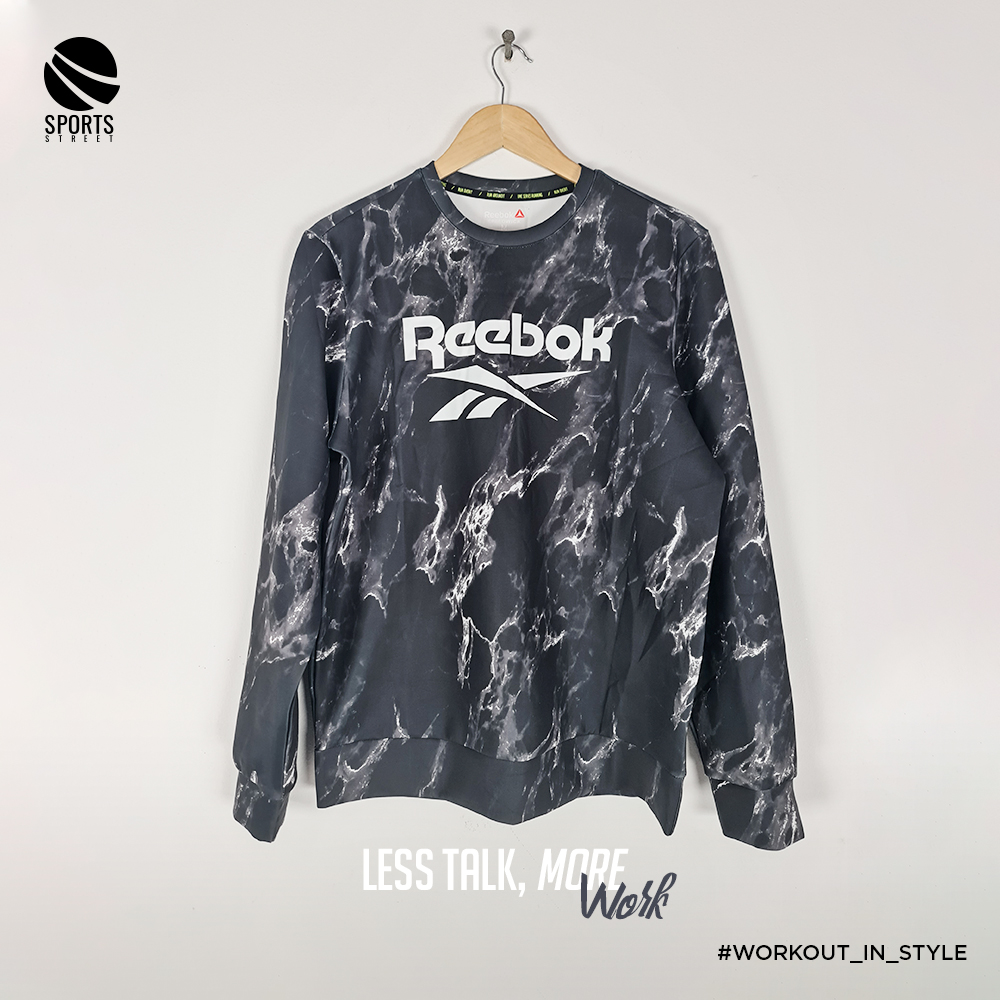 Reebok AN 6063 Black Camo Top