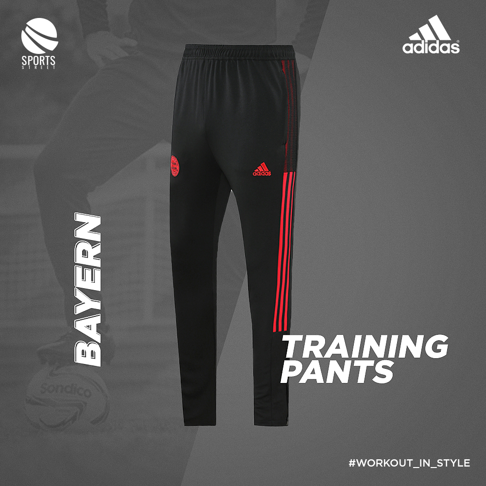 Bayern Black/Red Pants 21-22