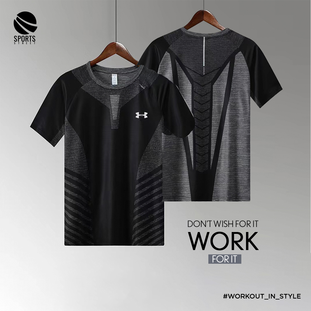 UA F2 Vent 530 Black Training Shirt