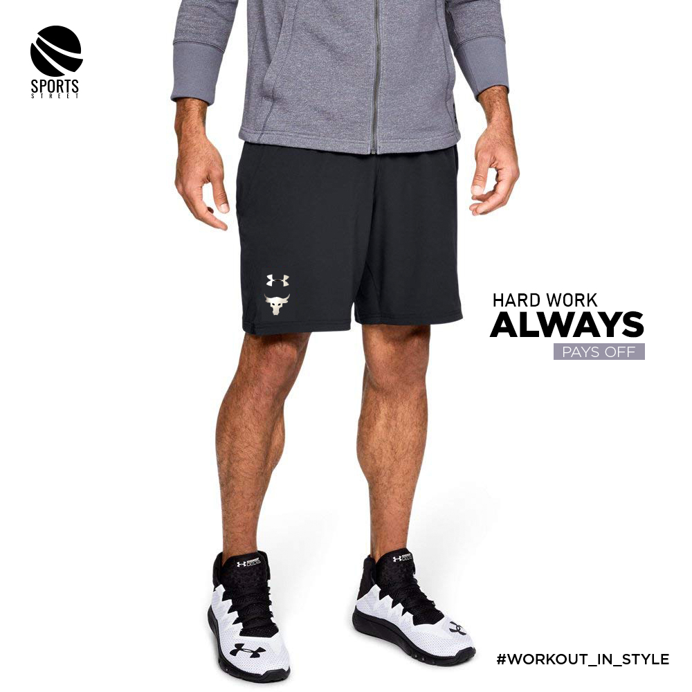 UA OW Rock 1548 Black Training Shorts