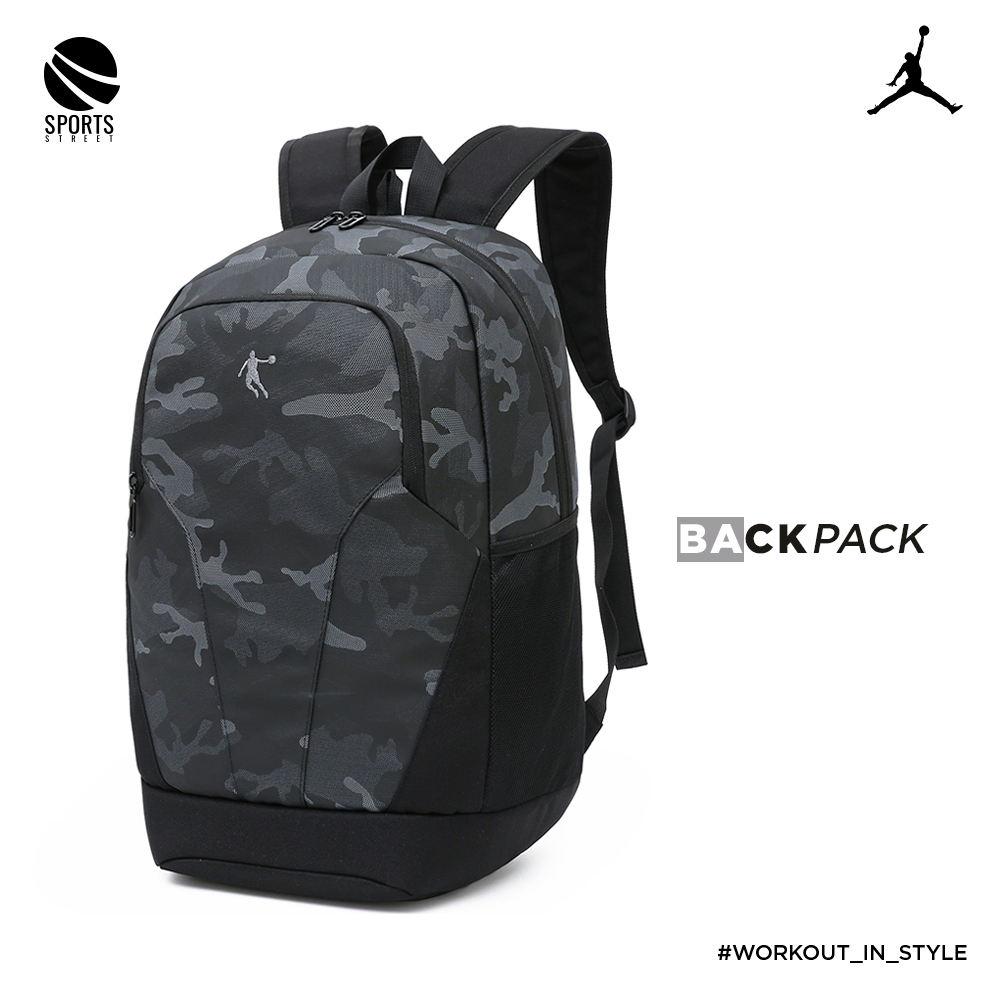 Jordan 3177 Grey Camo Backpack