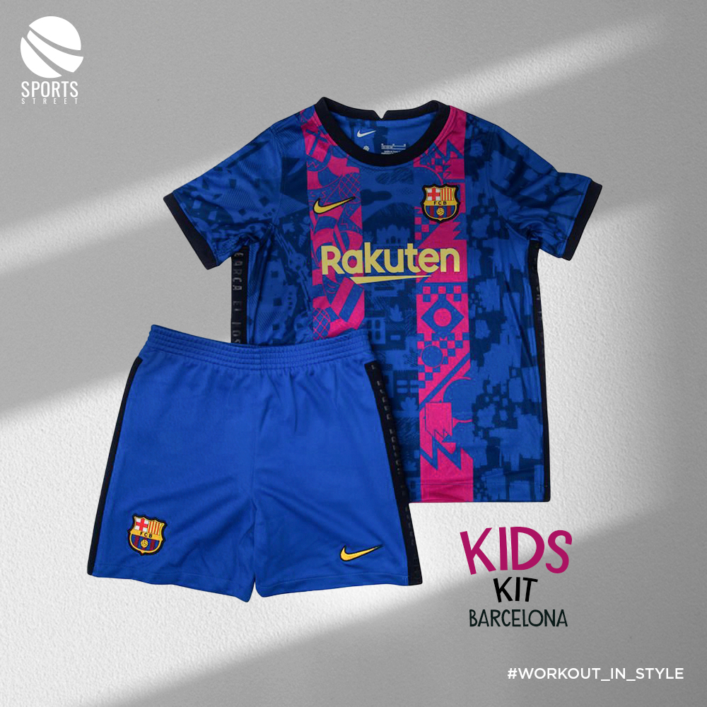 Barcelona UCL Kids Set 21-22