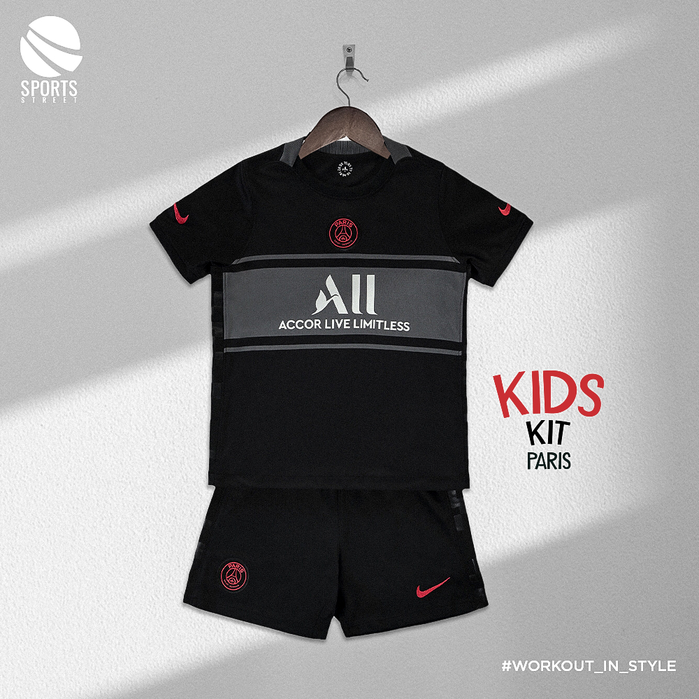 PSG Third Kids Set 21-22