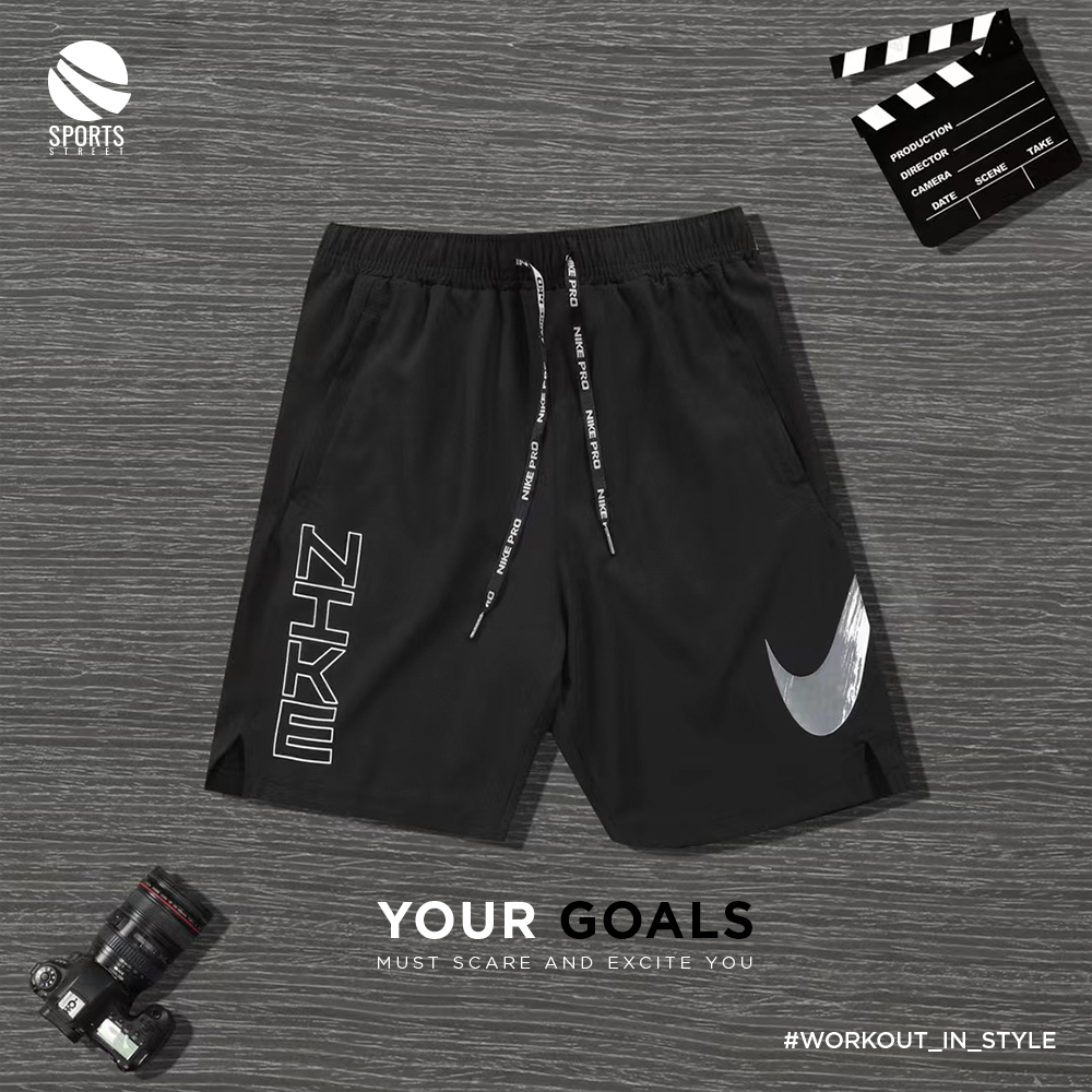 Nike F2 Two Logos 3965 Black Shorts