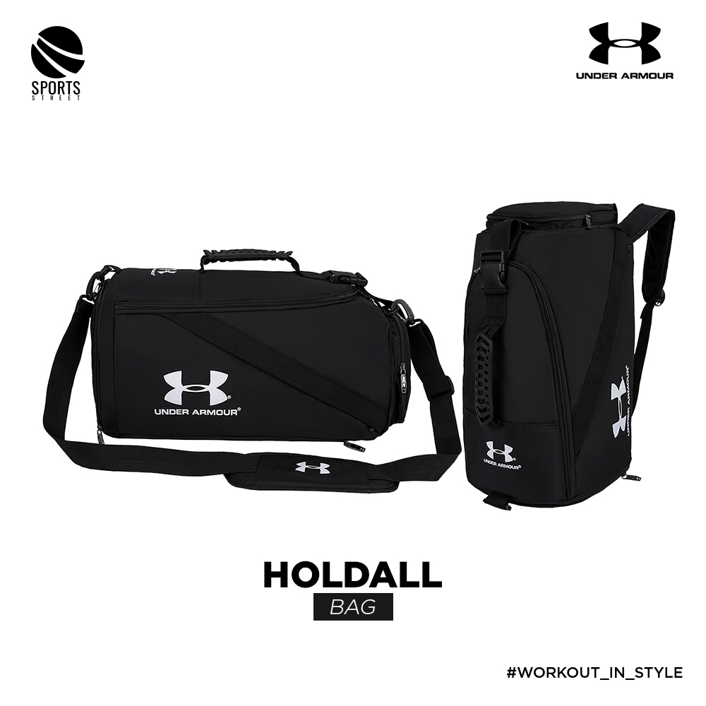 UA Reversible 6151 Black Holdall Bag