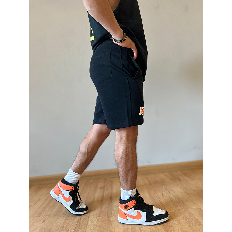 Nike Jumpman Black Cotton Shorts 2022