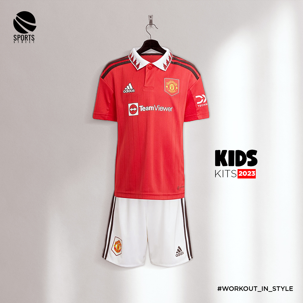 MAN UTD Home Kids Set 22-23