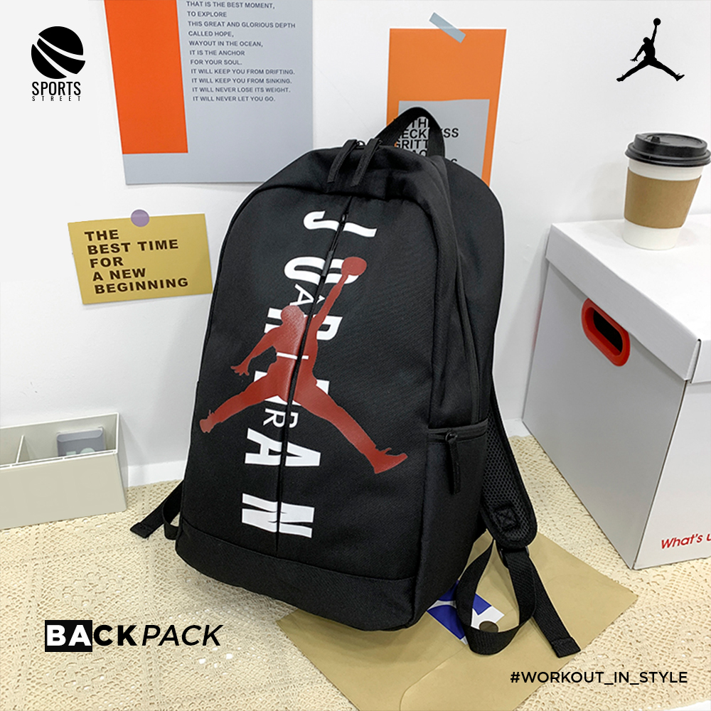 Jordan Midzip 3196 Black Backpack