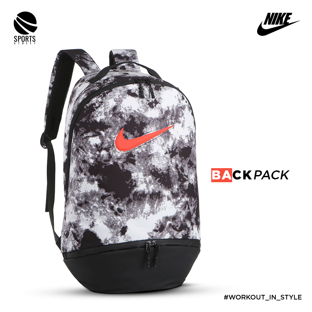 Nike Orange 3316 Camo Backpack