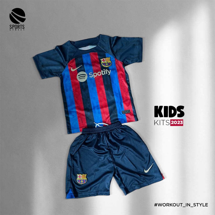 Barcelona Home Kids Set 22-23