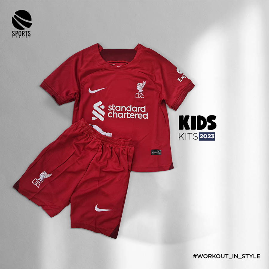 Liverpool Home Kids Set 22-23