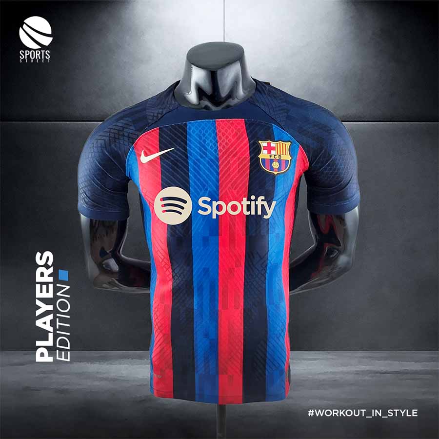 Barcelona Home Players Edition Jersey 22-23
