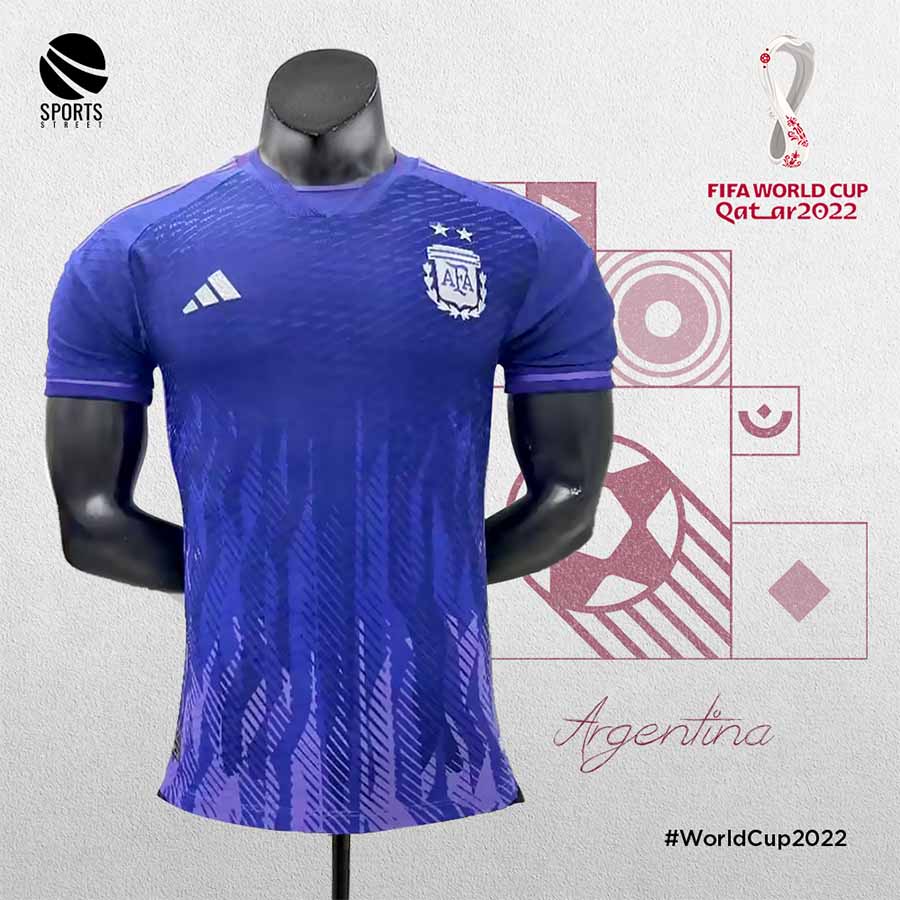Argentina Away Players Edition WC Jersey 2022