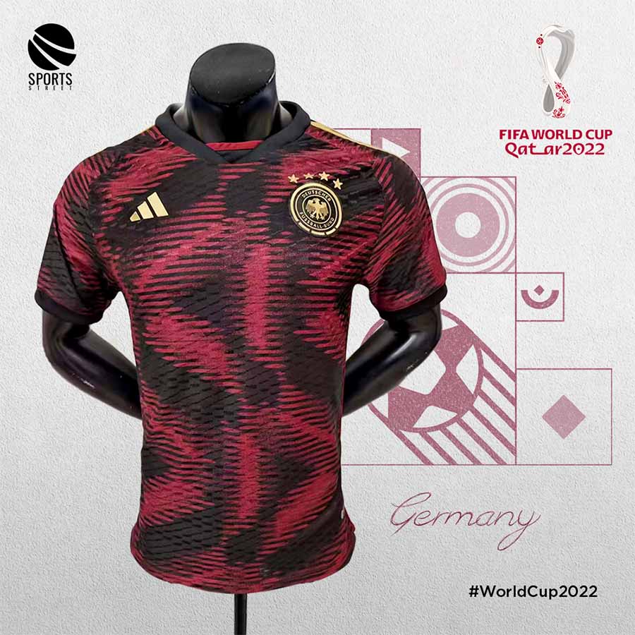 Germany Away Players Edition WC Jersey 2022