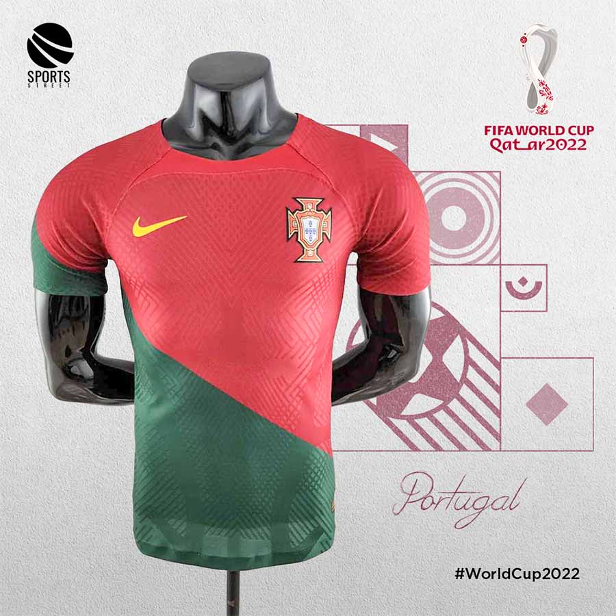 Portugal Home Players Edition WC Jersey 2022