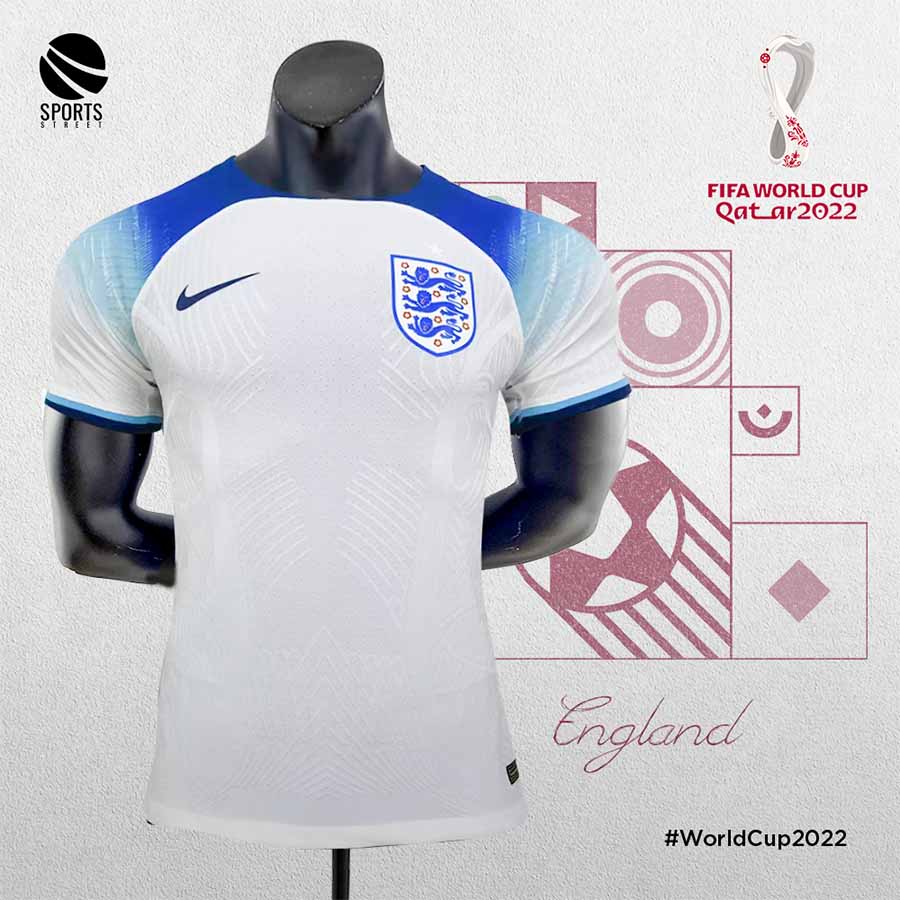 England Home Players Edition WC Jersey 2022