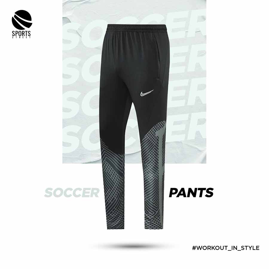 Nike Black/Grey Soccer Pants 22/23