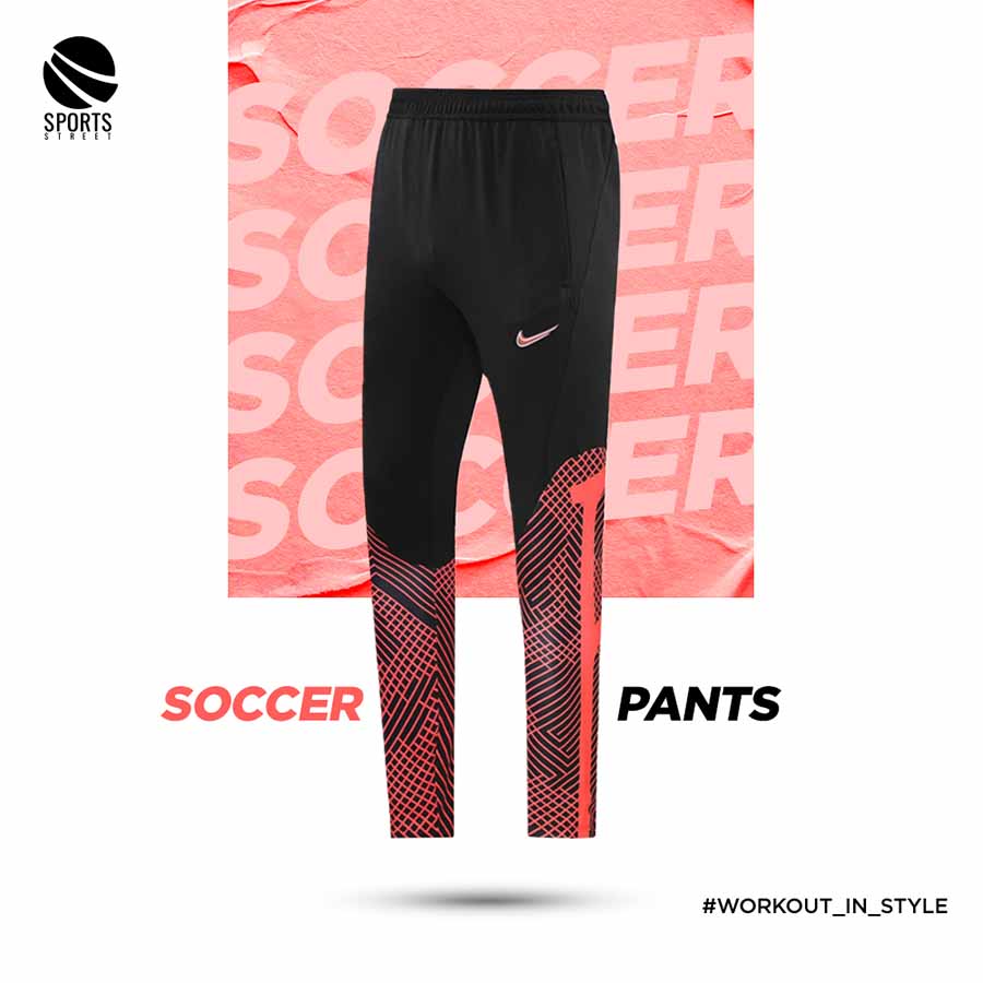 Nike Black/PeachRed Soccer Pants 22/23