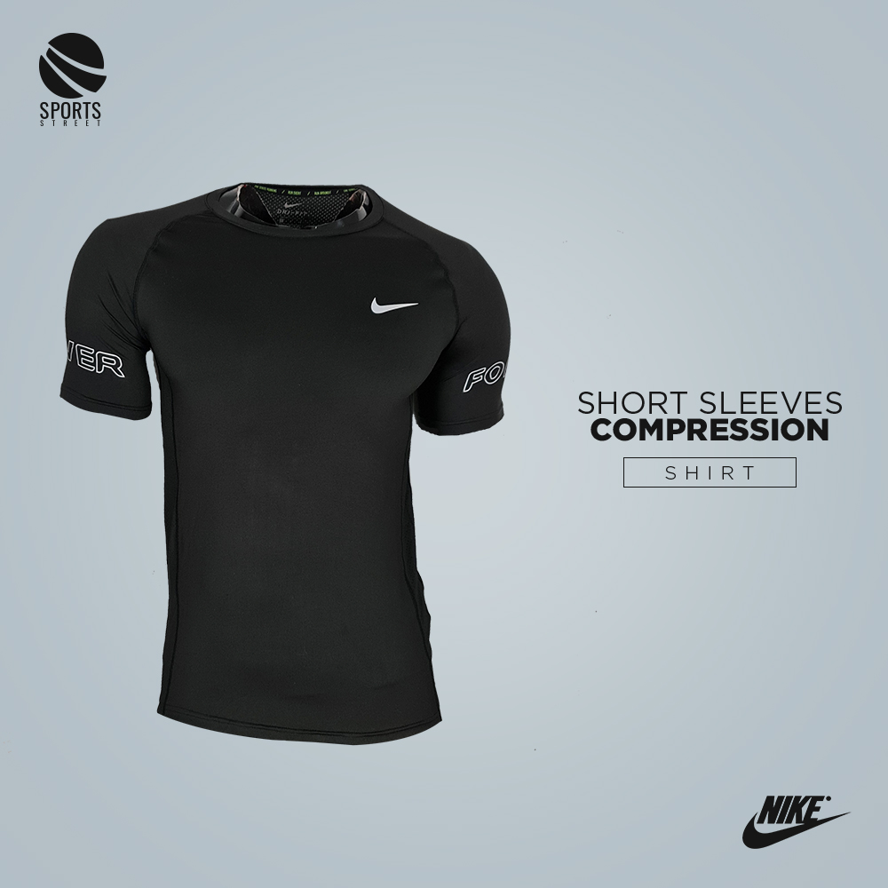 Nike AN 5 Pieces Black Compression Shirt