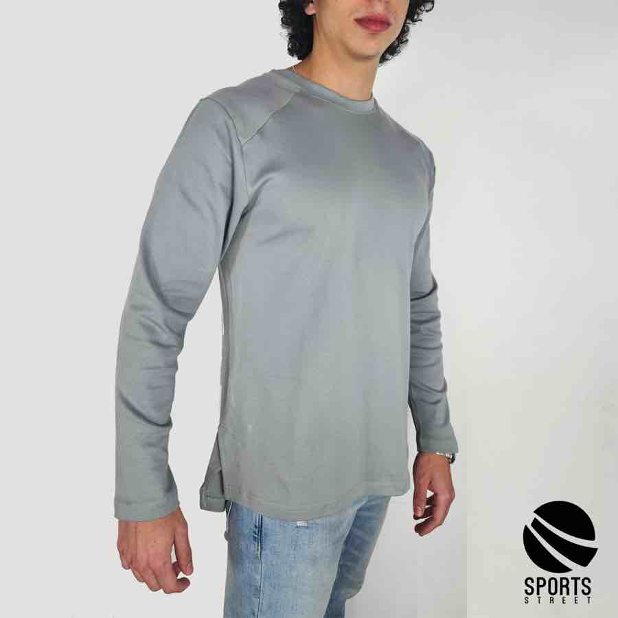 MO2 Plain LS Tshirt - Grey