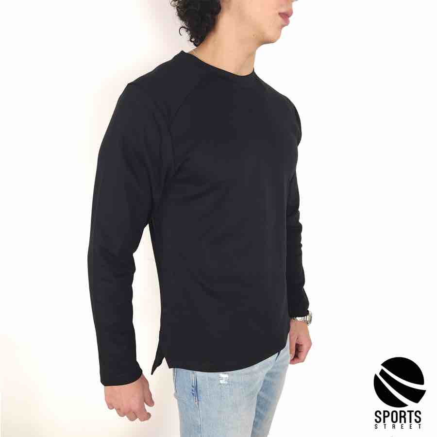 MO2 Plain LS Tshirt - Black