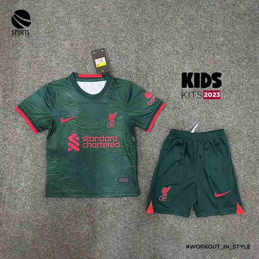 Liverpool Third Kids Set 22-23