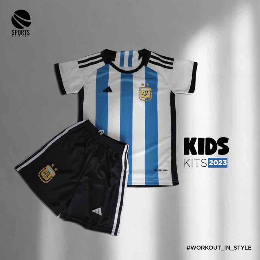 Argentina Home Kids Set 22-23