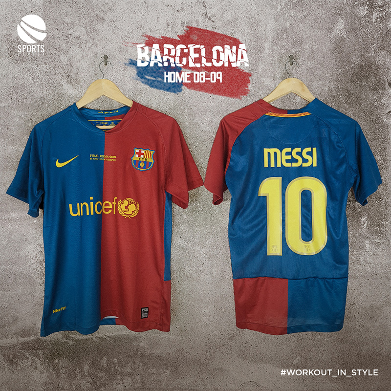 Barcelona Home Classic Jersey 08-09