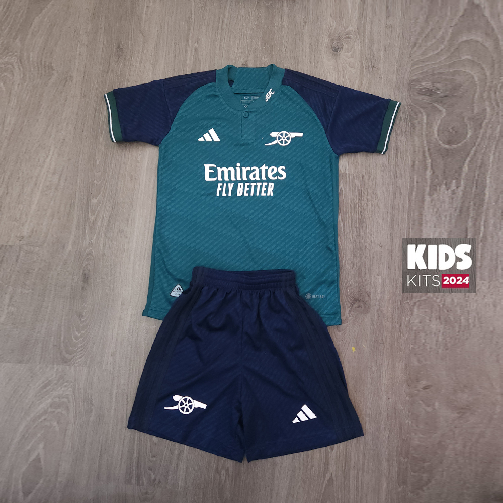 Arsenal 3rd Kids Set 23/24