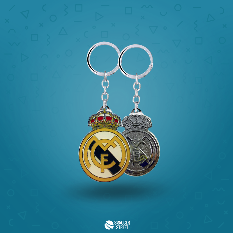 Real Madrid FC Double Sided Metal Keyring